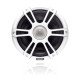 8.8" 330 Watt Coaxial Sports White Marine Speaker with CRGBW LED Lighting - 010-02434-10 - Fusion 